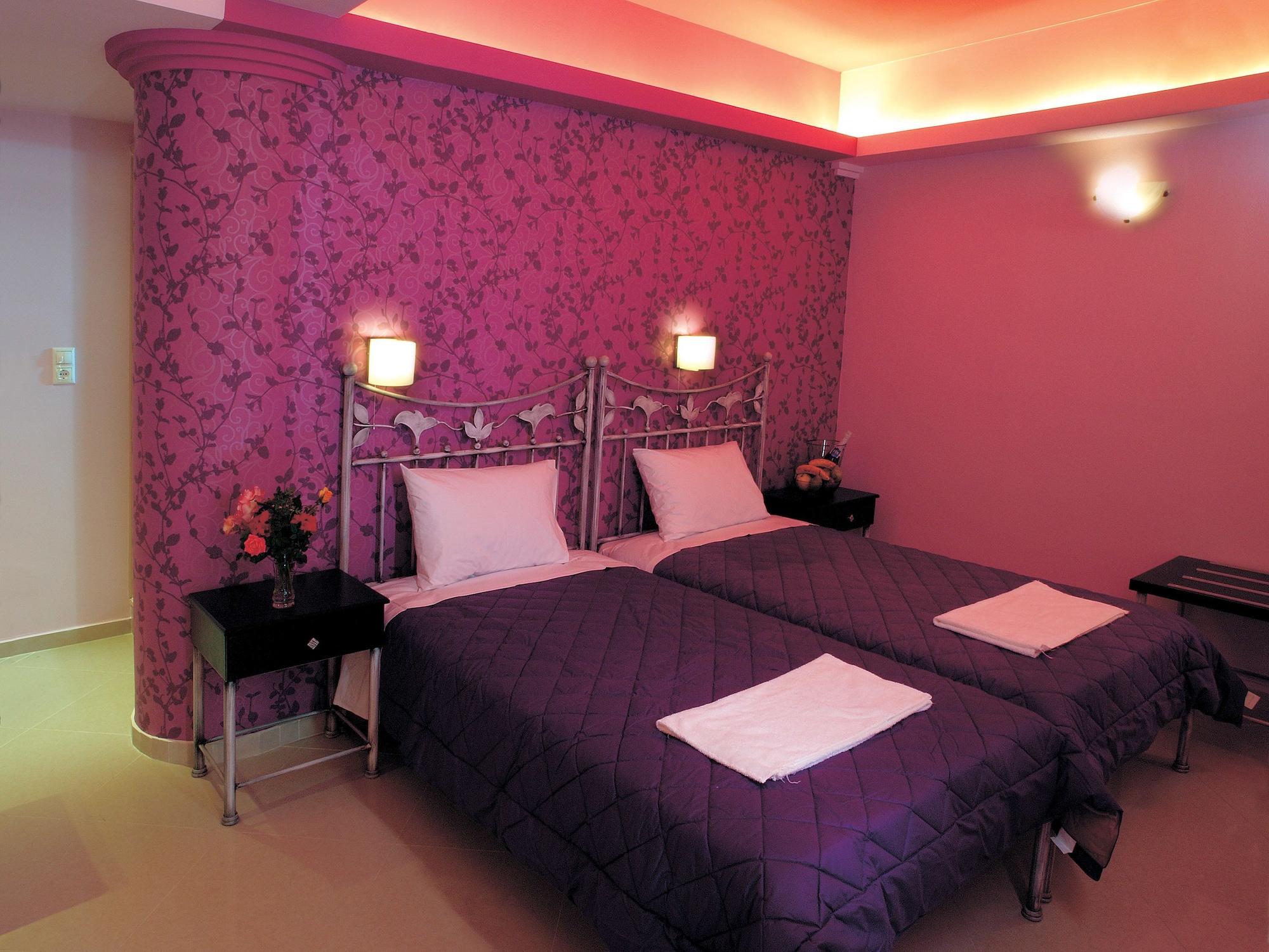 Niriides Beach Hotel Rethymno Zimmer foto