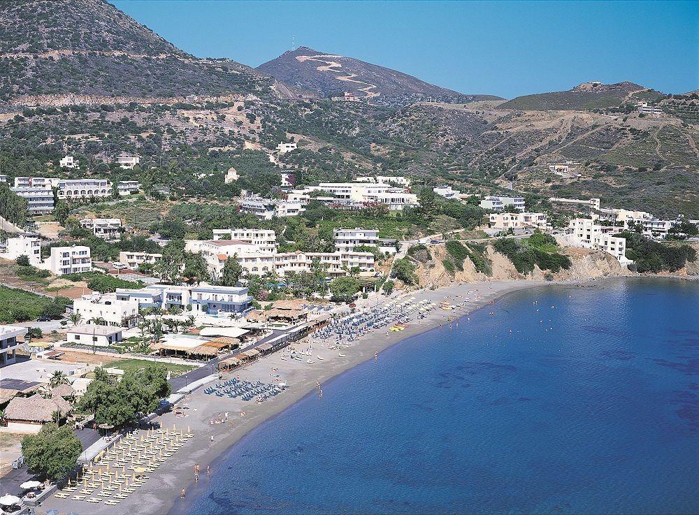 Niriides Beach Hotel Rethymno Exterior foto